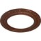 Ekena Millwork Andrea Ceiling Medallion (Fits Canopies up to 8"), Hand-Painted Copper Penny, 12"OD x 8"ID x 1/2"P CM12ADCPS - alternate 3